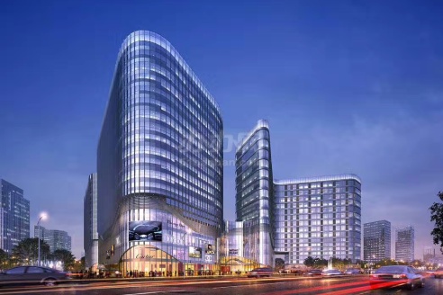 杭州下城区新天地综合体跨贸小镇商务楼330方办公室招租